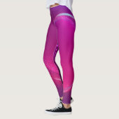 Leggings belle jambe violette (Gauche)