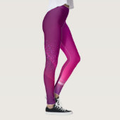 Leggings belle jambe violette (Droite)