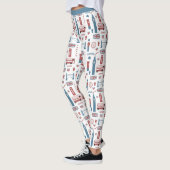 Leggings Belle Londres Angleterre Big Ben Anglais Drapeau Y (Gauche)