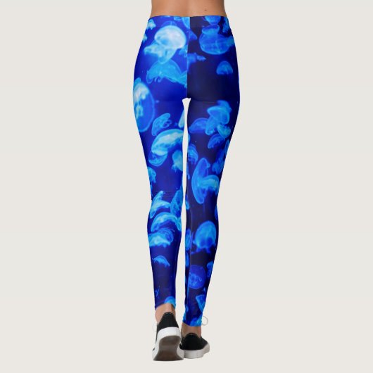 Leggings Belle méduse bleue (Dos)