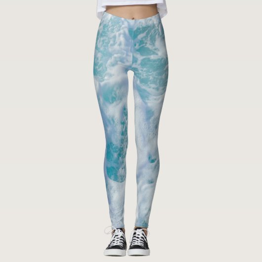 Leggings belle mer ​ mousse ​ (Devant)