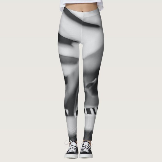 Leggings Belle oeuvre de piano (Devant)