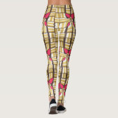 Leggings Belle Pantalon droit d'impression Ouest-Africain (Dos)