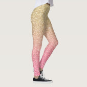 Leggings Belle Parties scintillant rose or Ombre (Droite)