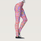 Leggings Belle peinture abstraite colorée (Droite)