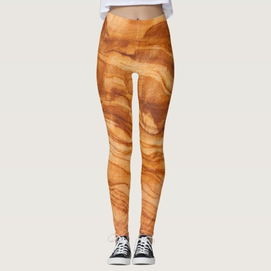 Leggings Belle pièce de bois (Devant)