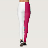 Leggings Belle Saint Valentin spécial Coeurs Leggings. (Dos)