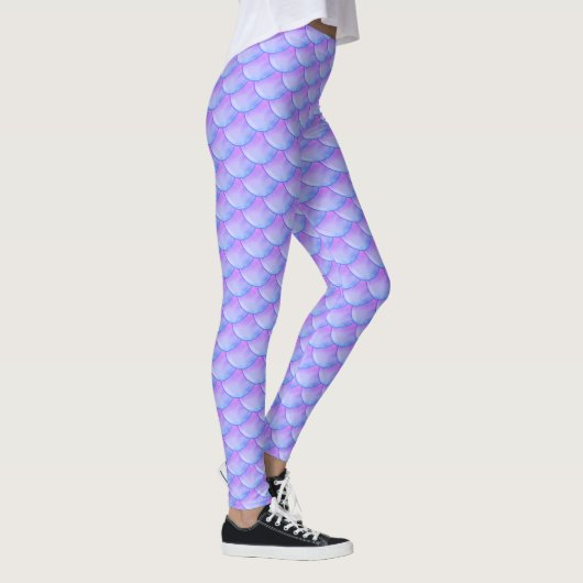 Leggings Belle Sirène à Écailles de Poisson (Droite)