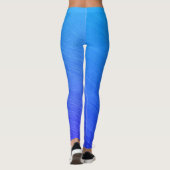 Leggings Belle teinte bleue (Dos)
