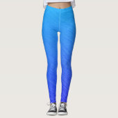 Leggings Belle teinte bleue (Devant)