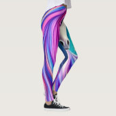 Leggings Belle Unicornes Plein Flower Graphic (Droite)