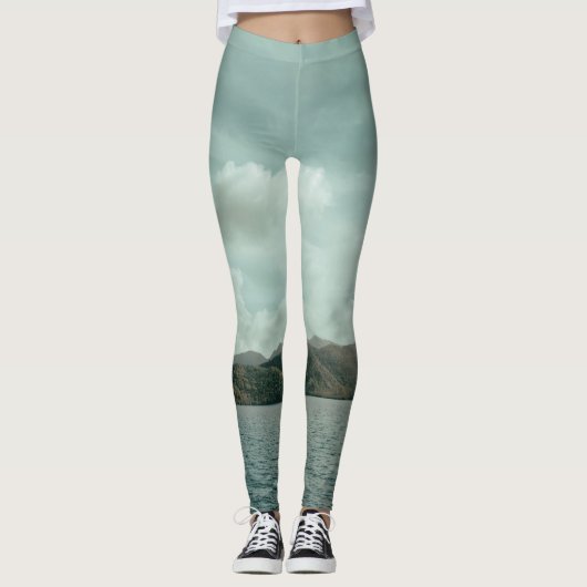 Leggings Belle vie marine (Devant)
