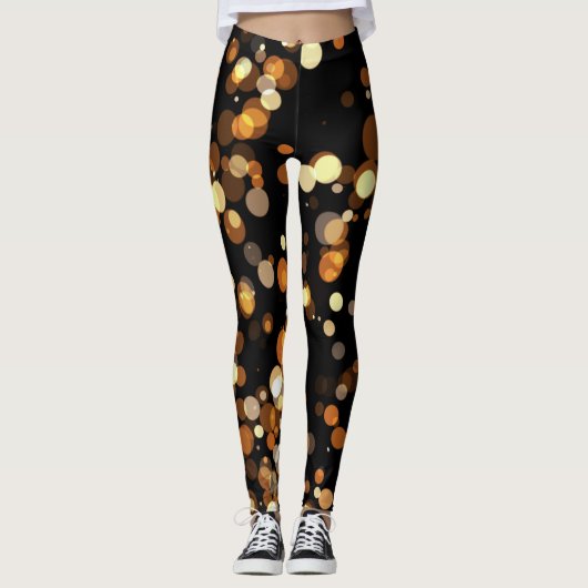 Leggings Belles bulles de lumière (Devant)