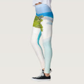 Leggings Belles Créatures Océaniques (Gauche)