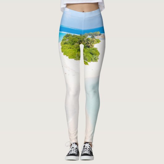 Leggings Belles Créatures Océaniques (Devant)