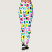 LEGGINGS BELLES FILLES GYMNASTIQUES DE BEAUX BUTTERFLY (Dos)