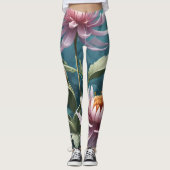 Leggings Belles Fleurs (Devant)