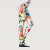 Leggings Belles fleurs à l'aquarelle (Droite)