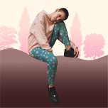 Leggings Belles fleurs sur Motif arrière - plan vert foncé<br><div class="desc">Présentant nos légumineuses à motifs floraux époustouflants, parfait pour ajouter une touche d'élégance à toute tenue. Fabriquées en matériau extensible de haute qualité, ces leggings offrent un confort ultime et un ajustement flatteur. Le magnifique design floral est attrayant et féminin, ce qui les rend parfaits pour les occasions décontractées et...</div>