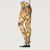 Leggings Belles papillons aquarelles (Gauche)