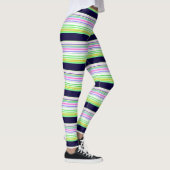 Leggings Belles rayures bleues (Droite)