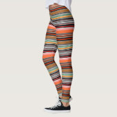 Leggings Belles rayures colorées (Gauche)