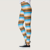 Leggings Belles rayures colorées modernes (Gauche)