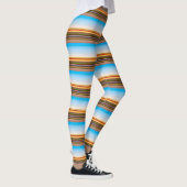 Leggings Belles rayures colorées modernes (Droite)