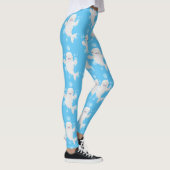 Leggings Béluga mignon bulles dessin de dessin animé (Droite)