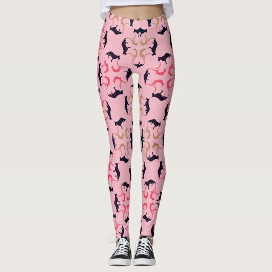 Leggings Berger allemand de luxe chic (Devant)