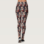 Leggings Berger australien avec Noël du Père Noël (Dos)