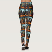 Leggings Berger belge Halloween Éffrayant (Dos)