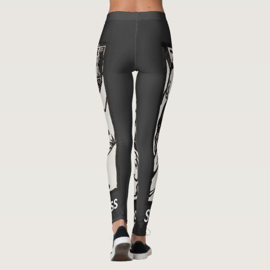 Leggings Bergère endormie Franz Marc Abstraite (Dos)