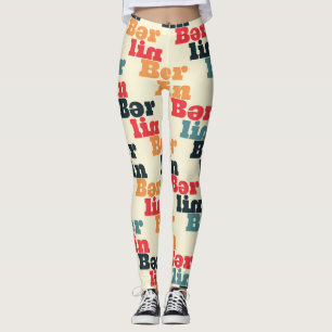 Leggings Berlin Digital Creative, Motif imprimé.