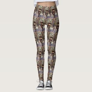 Leggings Bernedoodle Chien équitation Moto Noël