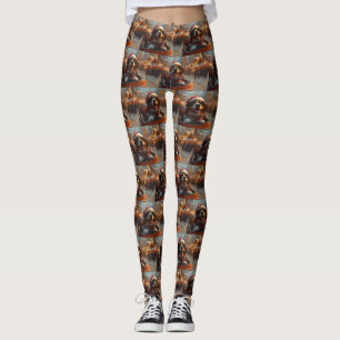 Leggings Bernois Mountain Dog Roller Dessous de verre Noël