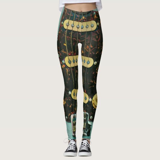 Leggings Best bassist ever (Devant)