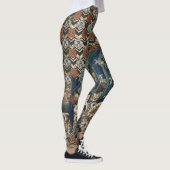 Leggings Bêtes de mer de meurtre de geisha (Droite)