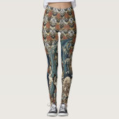 Leggings Bêtes de mer de meurtre de geisha (Devant)