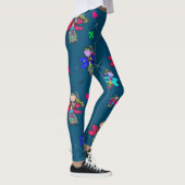 Leggings Beurre fille mignonne dessin  (Droite)