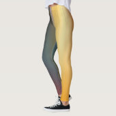 Leggings Bi-color numérique Abstraite (Gauche)