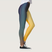 Leggings Bi-color numérique Abstraite (Droite)
