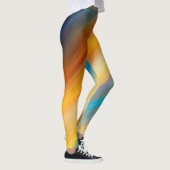 Leggings Bi-color numérique Abstraite (Droite)