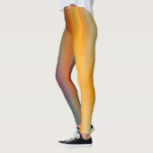 Leggings Bi-color numérique Abstraite (Gauche)