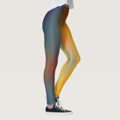 Leggings Bi-color numérique Abstraite (Droite)