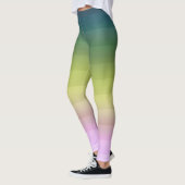 Leggings Bi vert pâle pâle vert pâle gris foncé (Gauche)