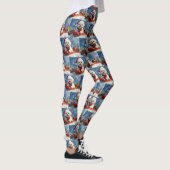 Leggings Bichon Frise Chien dans la boue Laisser passer la (Droite)