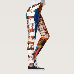 Leggings BiélorБ е л а р ь у с de Minsk Architecture Gra