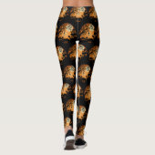 Leggings Bienvenue dans la coutume du Citrouille Halloween (Dos)