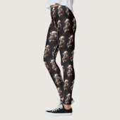 Leggings Biewer Terrier Avec Noël Festif Du Père Noël (Gauche)